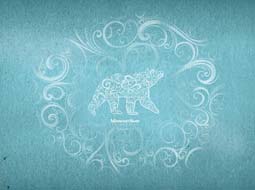 Bear in Swirls